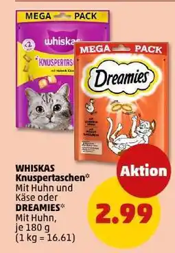 PENNY Whiskas Knuspertaschen Angebot