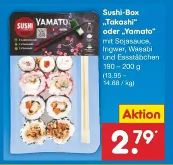 Netto Marken-Discount Sushi-Box „Takashi“ oder „Yamato“ Angebot