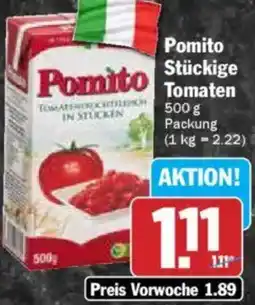Hit Pomito Stückige Tomaten Angebot