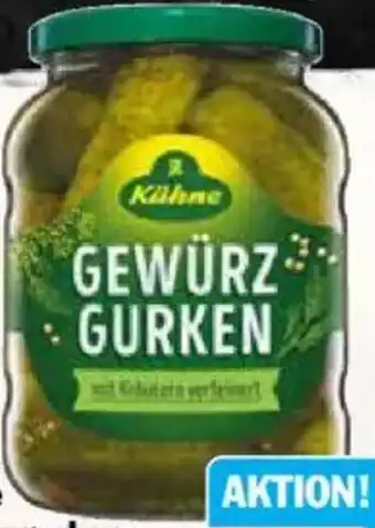 Hit Kühne Gewürzgurken Angebot
