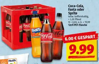 NP Discount Coca-Cola, Fanta oder Sprite Angebot