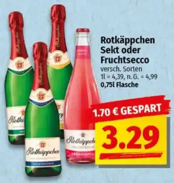 NP Discount Rotkäppchen Sekt oder Fruchtsecco Angebot