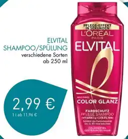 iD Ihr Drogerie Elvital shampoo/spülung Angebot