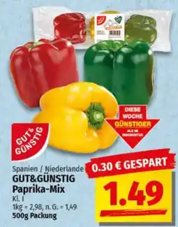 NP Discount GUT&GÜNSTIG Paprika-Mix Angebot