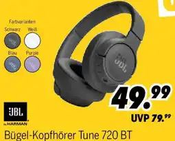 MEDIMAX JBL Bügel-Kopfhörer Tune 720 BT Angebot
