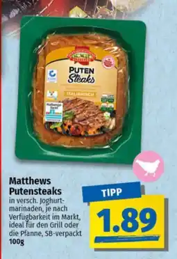 NP Discount Matthews Putensteaks Angebot