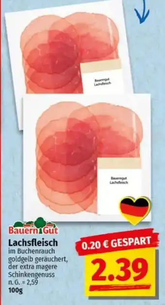 NP Discount Bauern Gut Lachsfleisch Angebot