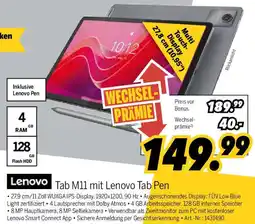 MEDIMAX Lenovo Tab M11 mit Tab Pen Angebot
