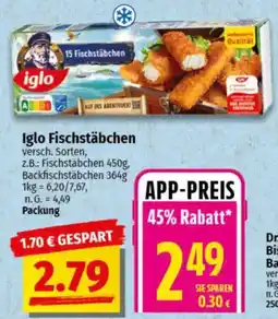 NP Discount Iglo Fischstäbchen Angebot