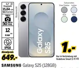 MEDIMAX SAMSUNG Galaxy S25 (128GB) Angebot
