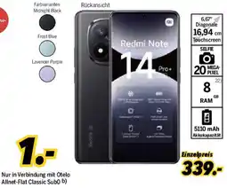 MEDIMAX Redmi Note 14 Pro+ 5G (256GB) Angebot