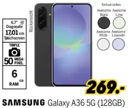 MEDIMAX SAMSUNG Galaxy A36 5G (128GB) Angebot