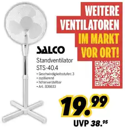MEDIMAX SALCO Standventilator STS-40.4 Angebot