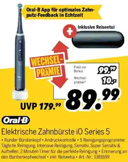 MEDIMAX Oral-B Elektrische Zahnbürste iO Series 5 Angebot