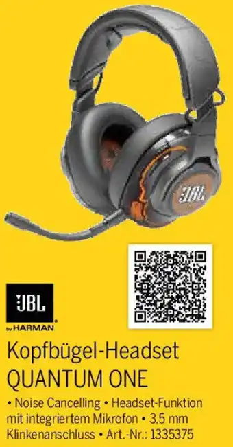 MEDIMAX JBL Kopfbügel-Headset QUANTUM ONE Angebot