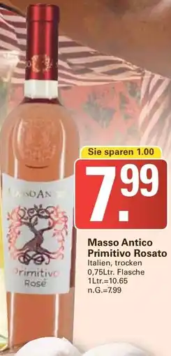 WEZ Masso Antico Primitivo Rosato Angebot