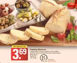 WEZ Ciabatta Altamura Angebot
