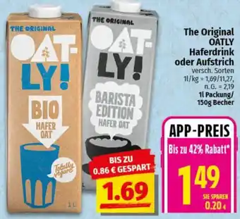 NP Discount The Original OATLY Haferdrink oder Aufstrich Angebot
