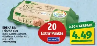 NP Discount EDEKA BIO Frische Eier Angebot