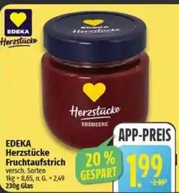 NP Discount EDEKA Herzstücke Fruchtaufstrich Angebot