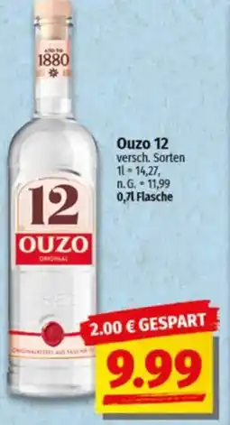 NP Discount Ouzo 12 Angebot