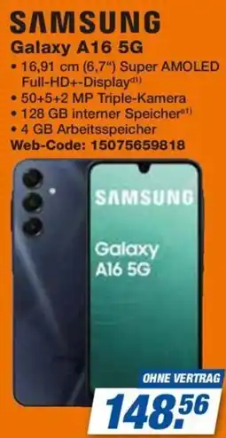 Expert SAMSUNG Galaxy A16 5G Angebot