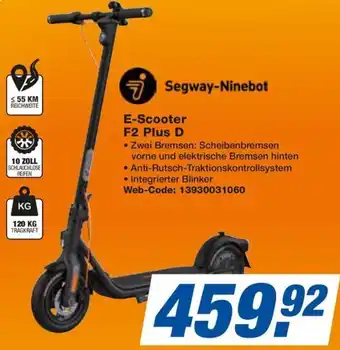 Expert Segway-Ninebot E-Scooter F2 Plus D Angebot