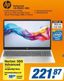 Expert hp Notebook 15-FD0511NG Angebot