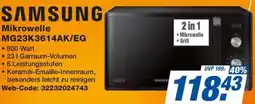 Expert SAMSUNG Mikrowelle MG23K3614AK/EG Angebot