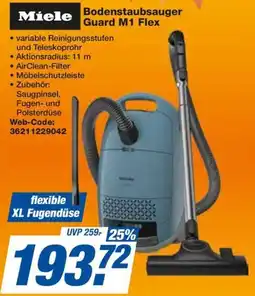 Expert Miele Bodenstaubsauger Guard M1 Flex Angebot