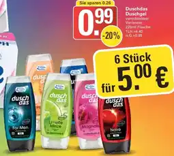 WEZ Duschdas Duschgel Angebot