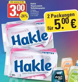 WEZ Hakle Traumweich Toilettenpapier Angebot