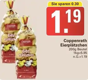 WEZ Coppenrath Eierplätzchen Angebot