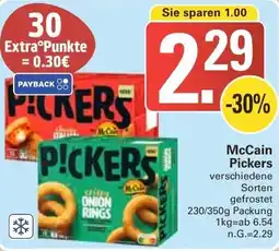 WEZ McCain Pickers Angebot