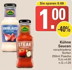 WEZ Kühne Saucen Angebot
