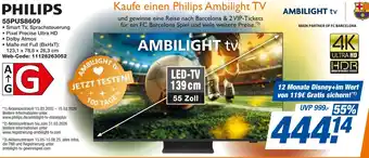 expert Techno Land PHILIPS 55PUS8609 Angebot