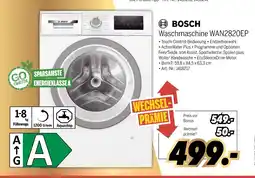 MEDIMAX Bosch waschmaschine wan2820ep Angebot