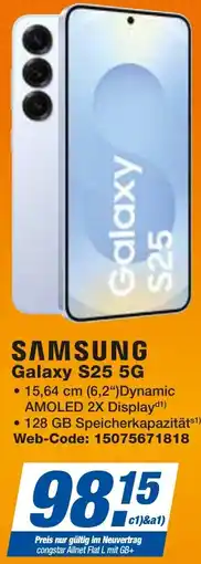 expert Techno Land SAMSUNG Galaxy S25 5G Angebot