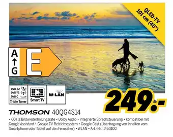 MEDIMAX Thomson qled-tv 40qg4s14 Angebot