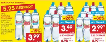 Netto Marken-Discount Vitrex natürliches mineralwasser Angebot