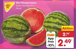 Netto Marken-Discount Mini-wassermelone Angebot