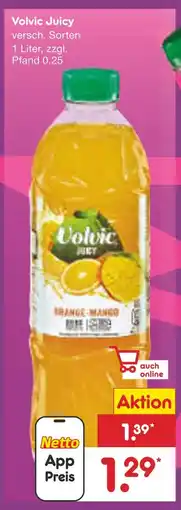 Netto Marken-Discount Volvic juicy Angebot