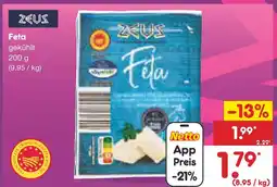 Netto Marken-Discount Zeus feta Angebot