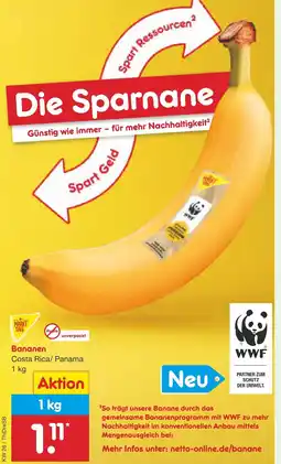 Netto Marken-Discount Bananen Angebot