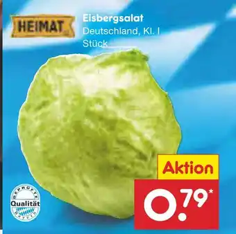 Netto Marken-Discount Heimat eisbergsalat Angebot