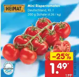 Netto Marken-Discount Heimat mini rispentomaten Angebot