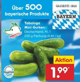 Netto Marken-Discount Tabaluga mini-gurken Angebot