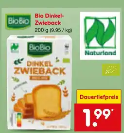 Netto Marken-Discount Biobio bio dinkel-zwieback Angebot