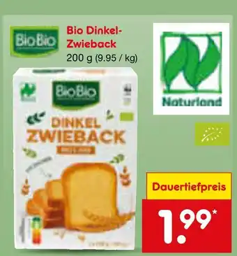 Netto Marken-Discount Biobio bio dinkel-zwieback Angebot