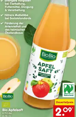 Netto Marken-Discount Biobio bio apfelsaft Angebot